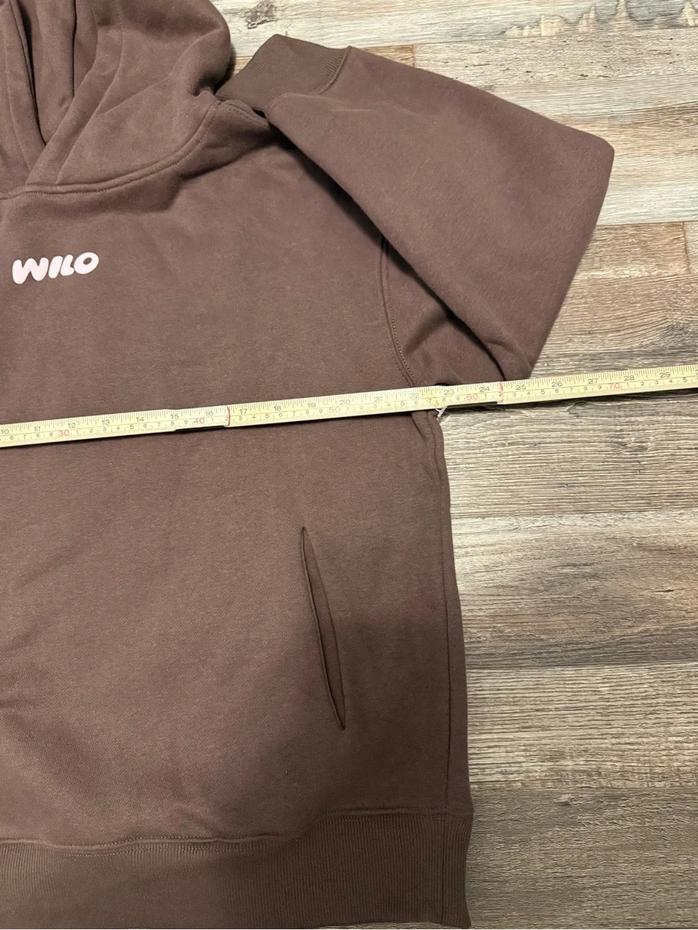 WILO The Label Wellness Club Active Set S Brown Hoodie Legging Lounge Travel NWT
